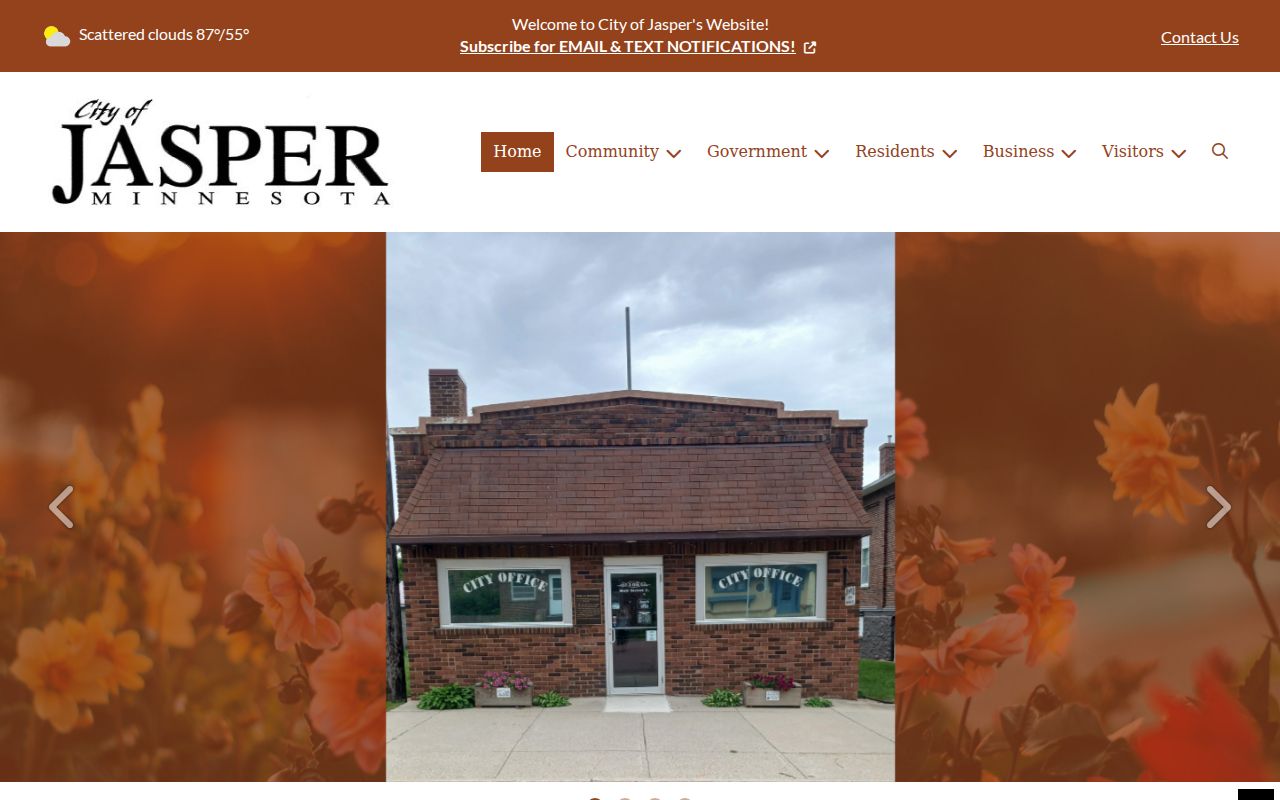 Jasper warrant records city office and quartzite city identity